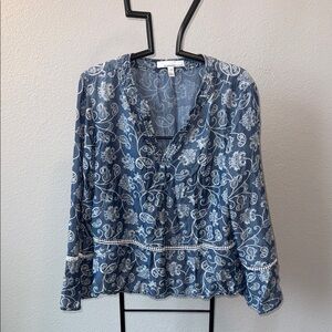 Fourteenth Place Women’s Bell Sleeve Blouse